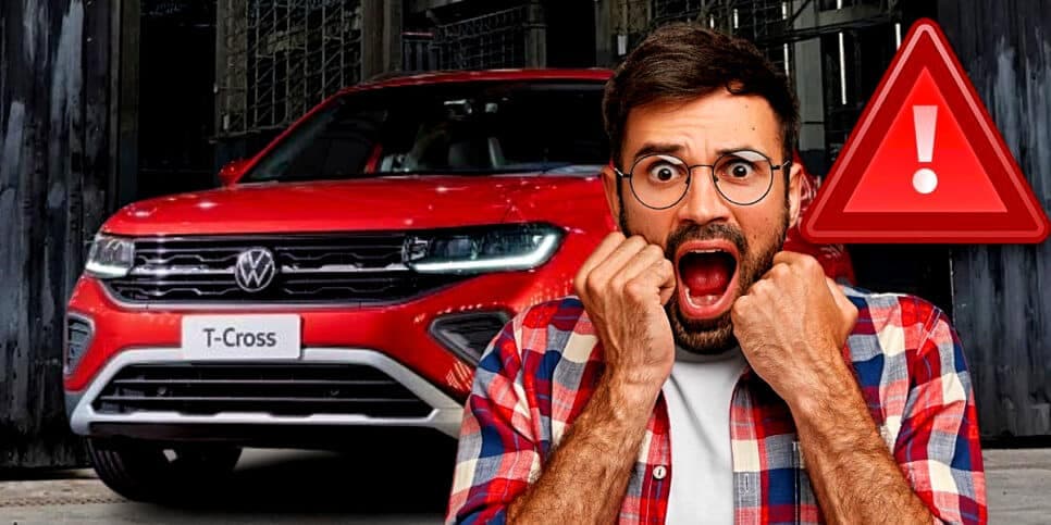 Volkswagen emite comunicado emergencial e ordena recolhimento de T-Cross das ruas por falha
