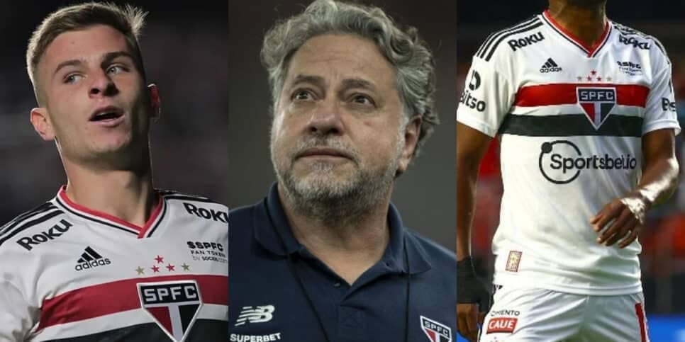 Galoppo e craque de R$10M: Casares arma saída de 2 craques no São Paulo