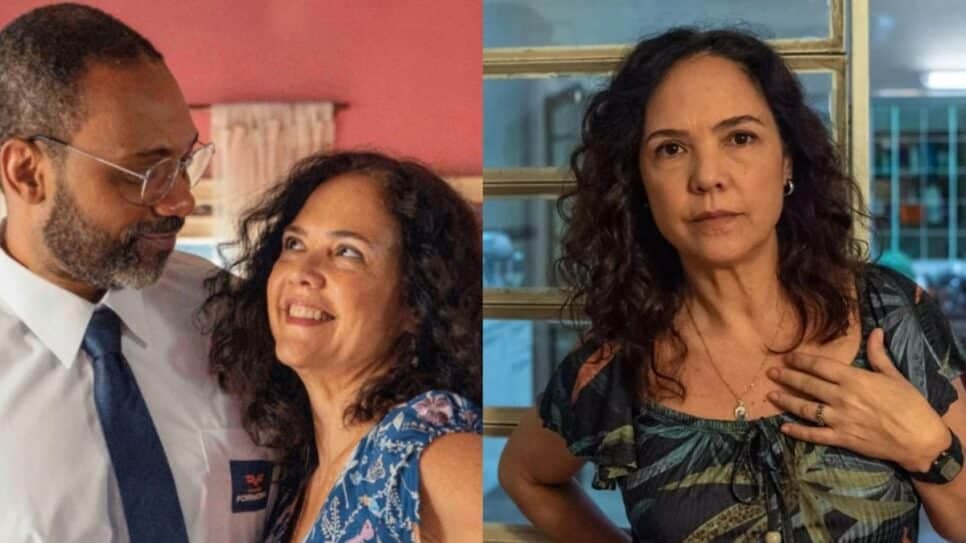 Após morte de Lindomar, Doralice descobre doença cardíaca na novela (Fotos: Reprodução/ TV Globo/ Montagem TV Foco) Após morte de Lindomar, Doralice descobre doença cardíaca na novela (Fotos: Reprodução/ TV Globo/ Montagem TV Foco)