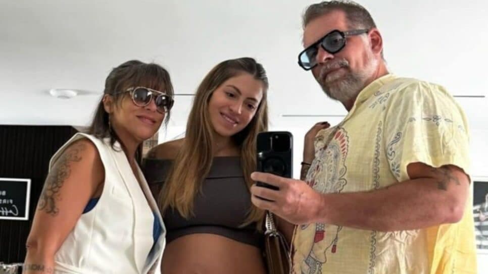 Leandro Hassum ao lado de sua esposa e filha (Foto: Reprodução/Instagram) Leandro Hassum ao lado de sua esposa e filha (Foto: Reprodução/Instagram)