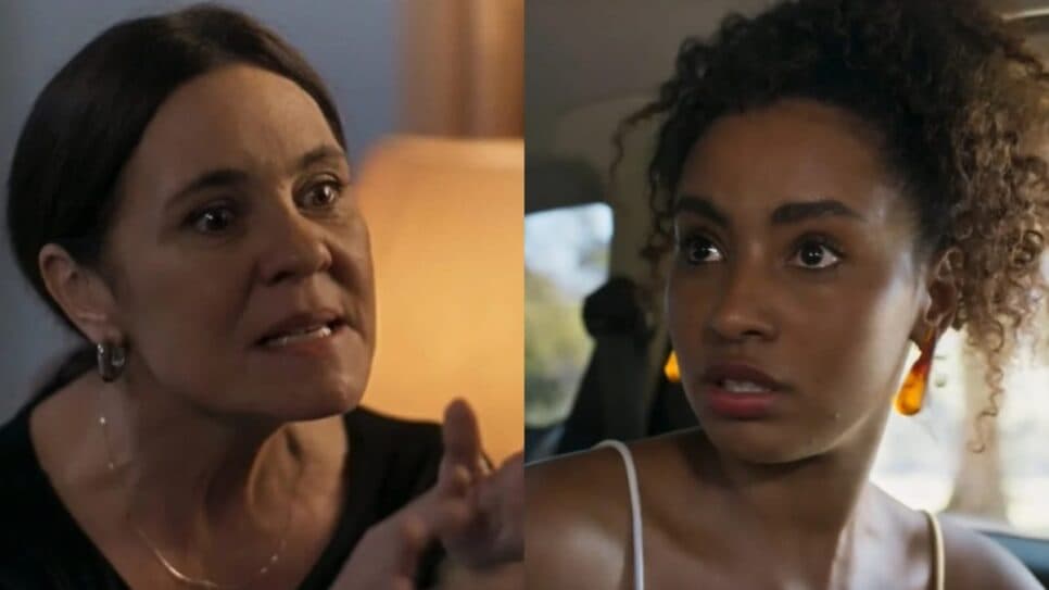 Mércia faz de tudo contra Viola (Foto: Reprodução/ TV Globo/ Montagem TV Foco) Mércia faz de tudo contra Viola (Foto: Reprodução/ TV Globo/ Montagem TV Foco)