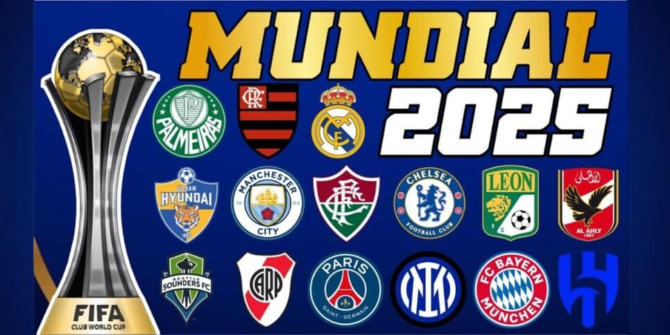 Times garantidos no Mundial de Clubes (Reprodução: Youtube) Times garantidos no Mundial de Clubes (Reprodução: Youtube)