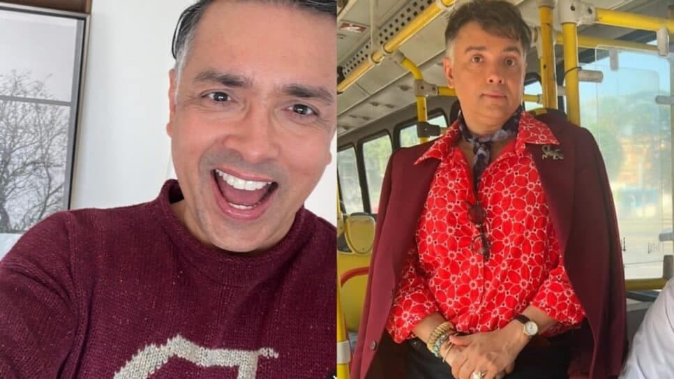 O ator e seu personagem, Gigi, de Volta Por Cima (Foto: Reprodução/ Divulgação, Globo/ Instagram/ Montagem TV Foco) O ator e seu personagem, Gigi, de Volta Por Cima (Foto: Reprodução/ Divulgação, Globo/ Instagram/ Montagem TV Foco)