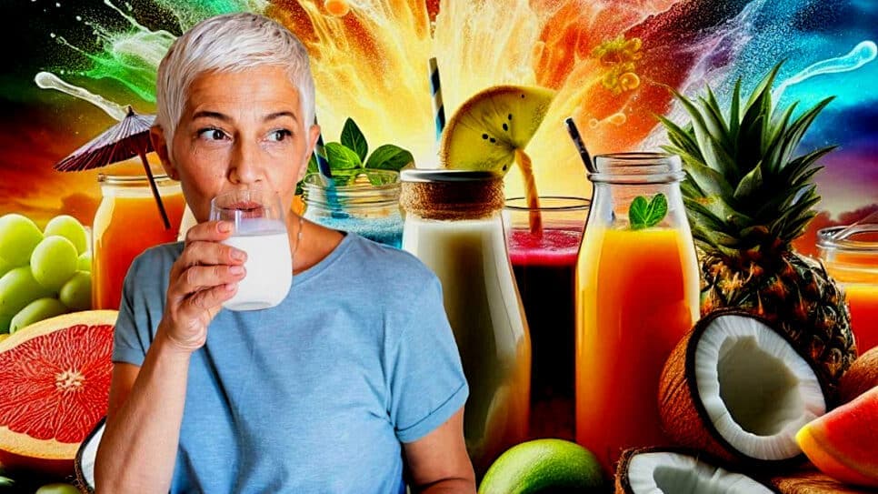 Suco é fonte de puro colágeno e salva as 60+(Foto Reprodução/Montagem/Lennita/Tv Foco/Canva) Suco é fonte de puro colágeno e salva as 60+(Foto Reprodução/Montagem/Lennita/Tv Foco/Canva)