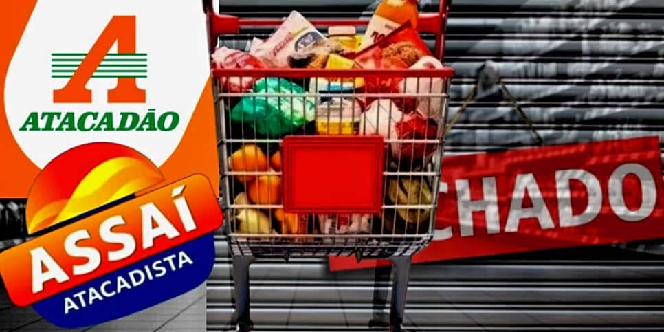 3 redes de mercados, rivais do Atacadão e Assaí, dão adeus e fecham mais de 400 lojas