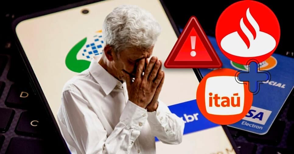 Itaú, Santander e + 7: Bancos armam facão, suspendem serviço vital e desesperam aposentados do INSS