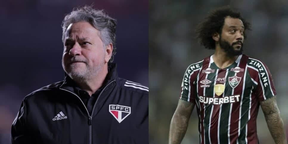 Casares bate martelo sobre contratação de Marcelo no São Paulo após demissão no Fluminense