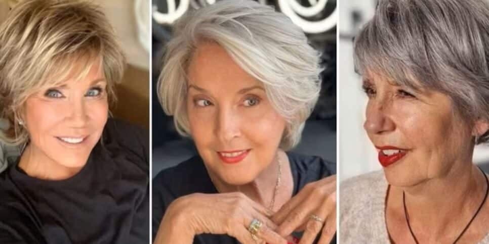 Plástica natural as 60+: 5 cortes de cabelo rejuvenescem 30 anos em minutos