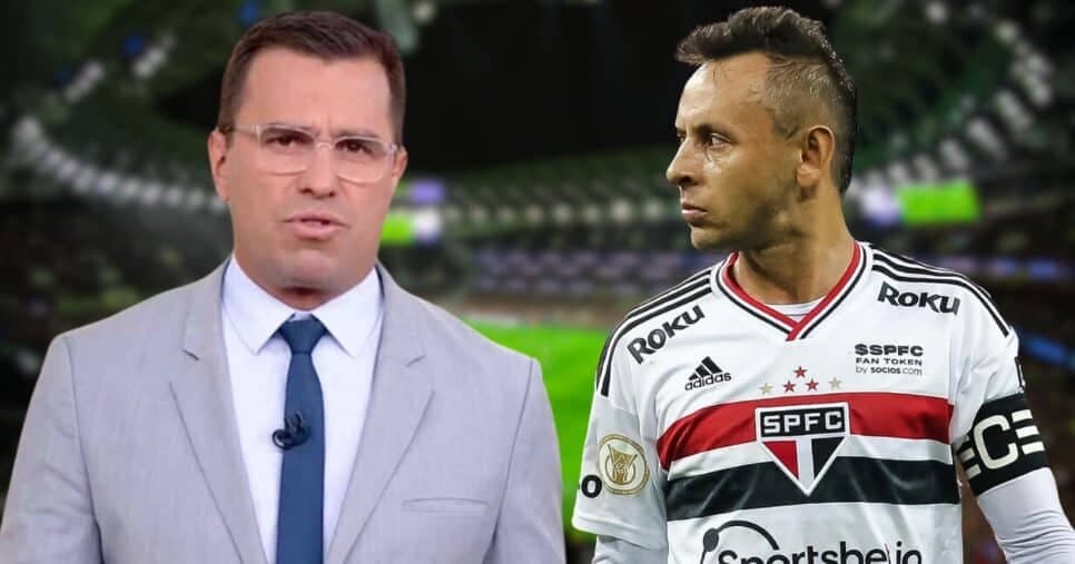 Bocardi paralisa BDSP com anúncio de última hora de adeus de Rafinha no São Paulo: "Quero terminar"