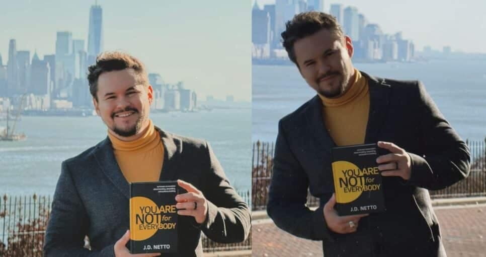 "You Are Not For Everybody" de J.D. Netto alcança o topo dos mais vendidos da Amazon nos EUA