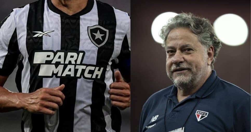 R$4M e ADEUS a Tiquinho: Casares arma rasteira em Textor para reforçar São Paulo com craque do Botafogo