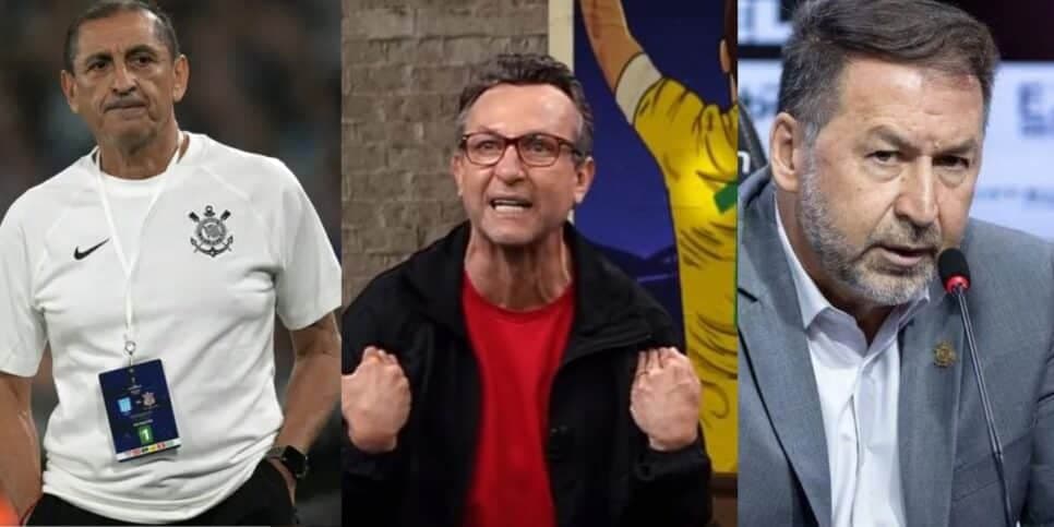 "Mandado embora": Neto crava demissão de Ramón Diaz do Corinthians e detona Augusto Melo após vexame