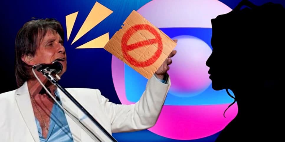 Estrela da Globo revela o que Roberto Carlos não suporta de jeito nenhum e proibição no palco: "Não podia"
