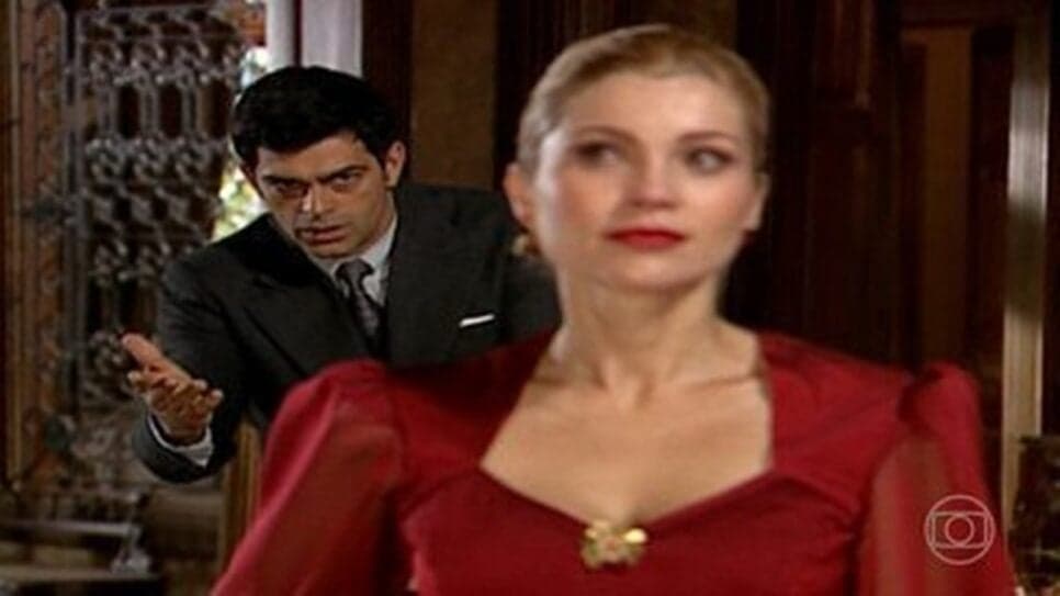 Cristina promete tirar tudo que Rafael ama na vida (Foto: Reprodução/ Globo) Cristina promete tirar tudo que Rafael ama na vida (Foto: Reprodução/ Globo)