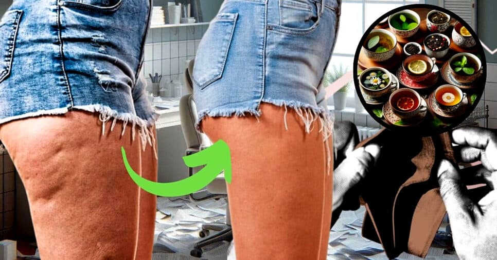 Falência das clínicas de estética: 3 chás populares destroem a celulite a custo zero