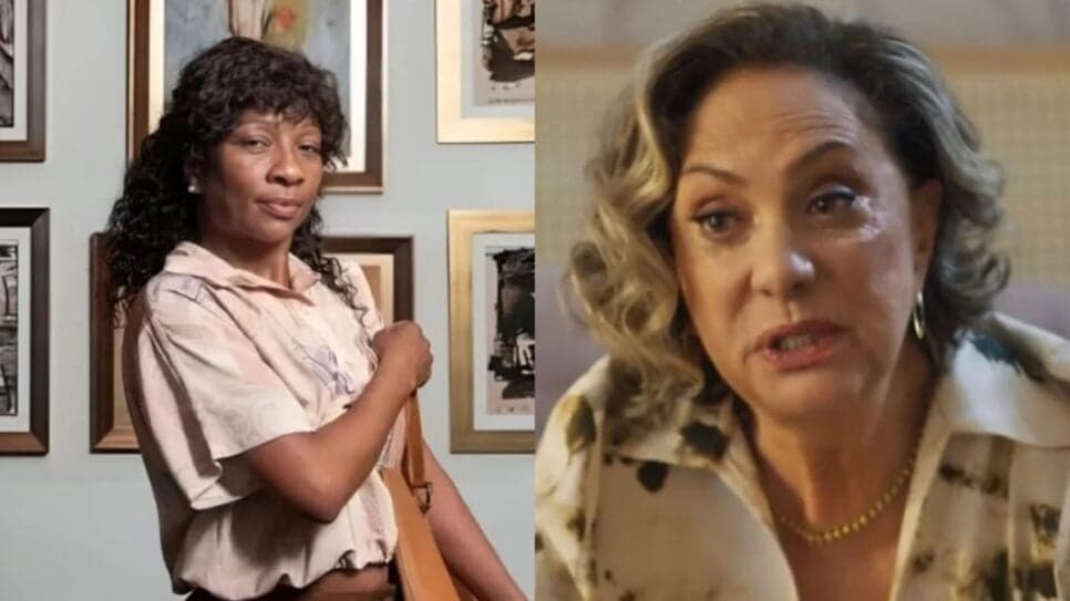 Marlete Trezoitão fingirá ser Zuleide, mãe 'santa' de Evelyn para enganar Berta mais uma vez (Fotos: Reprodução/ Fábio Rocha/ Divulgação, TV Globo/ Montagem) Marlete Trezoitão fingirá ser Zuleide, mãe 'santa' de Evelyn para enganar Berta mais uma vez (Fotos: Reprodução/ Fábio Rocha/ Divulgação, TV Globo/ Montagem)