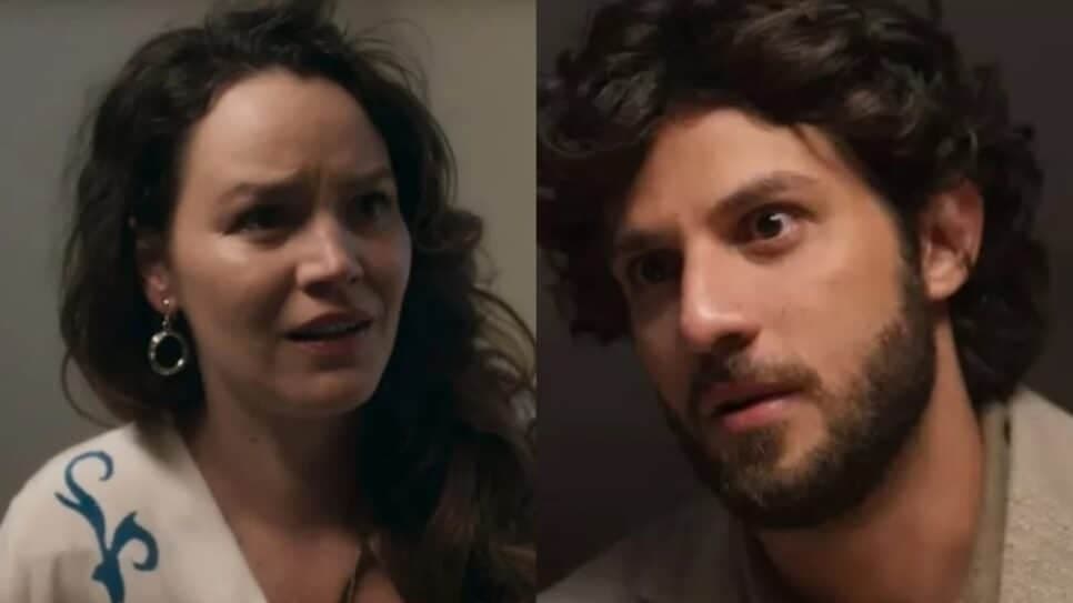 Filipa topa plano de Mavi para prejudicar o ex forjando a própria morte (Fotos: Reprodução/ Globoplay/ Montagem TV Foco) Filipa topa plano de Mavi para prejudicar o ex forjando a própria morte (Fotos: Reprodução/ Globoplay/ Montagem TV Foco)
