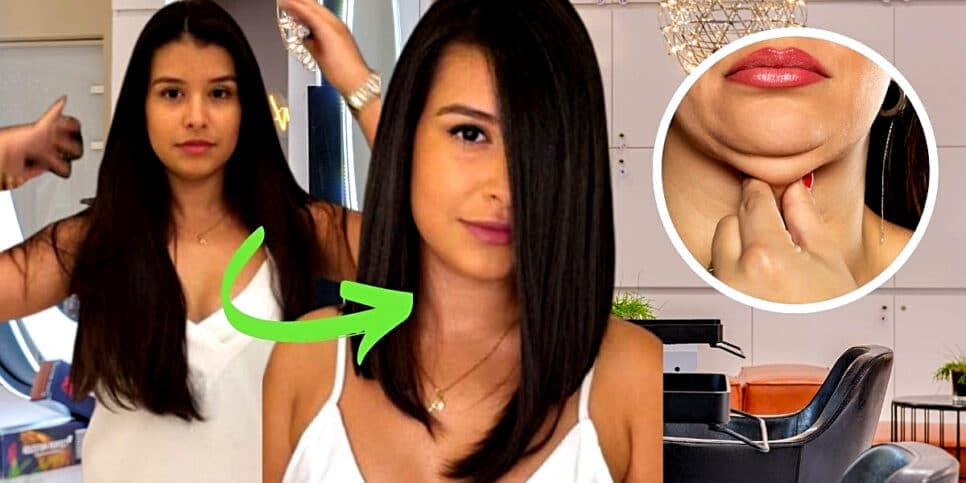 Mais potentes que plástica: 5 cortes de cabelo infalíveis para esconder a papada e emagrecer a face em 2025