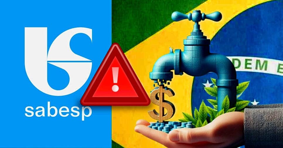 Vai doer no bolso: Sabesp anuncia fim no desconto na conta de água e comunicado cai como bomba em SP