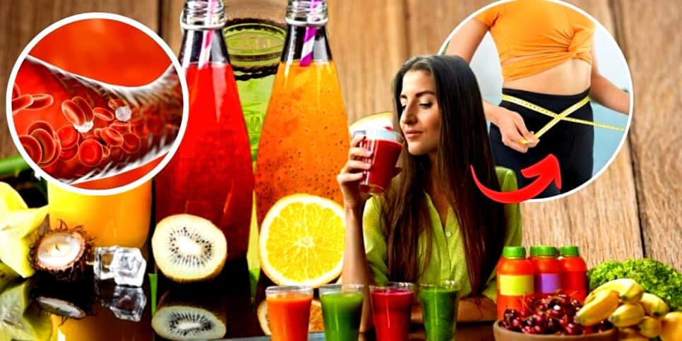 Suco com único ingrediente suga açúcar do sangue e ainda desincha a barriga (Foto Reprodução/Montagem/Lennita/Tv Foco/Canva/Tua Saúde) Suco com único ingrediente suga açúcar do sangue e ainda desincha a barriga (Foto Reprodução/Montagem/Lennita/Tv Foco/Canva/Tua Saúde)