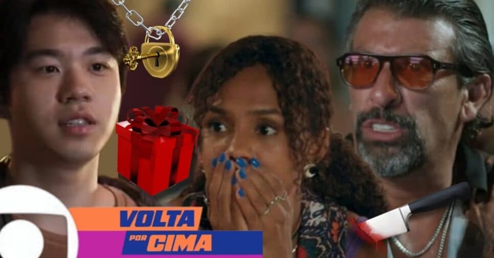 Segredo de Jin, presente de Osmar e apunhalada de Madalena: Volta por Cima chega com 3 reviravoltas