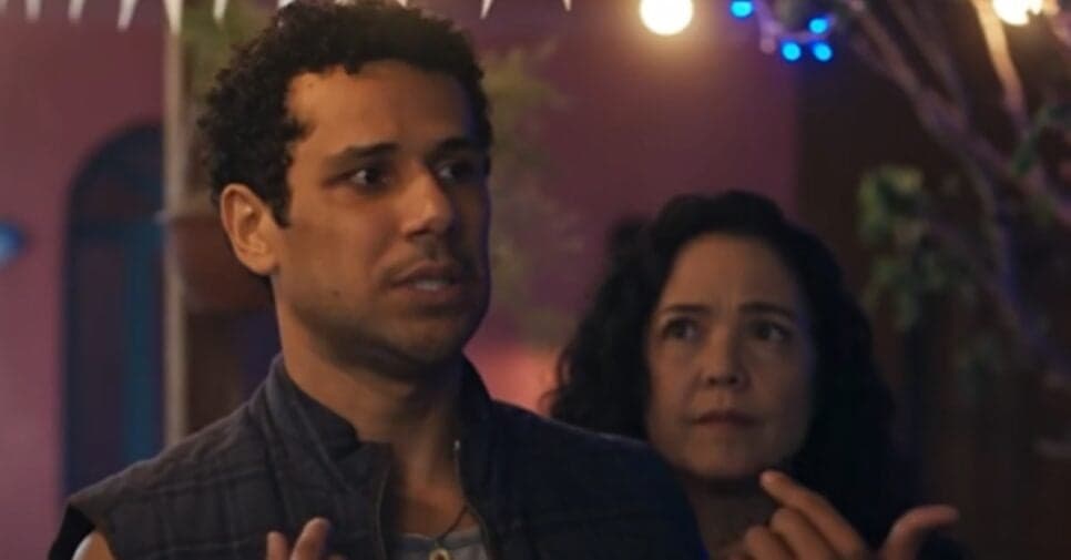 Chico e sua ex-sogra, Doralice (Foto: Reprodução/ TV Globo) Chico e sua ex-sogra, Doralice (Foto: Reprodução/ TV Globo)