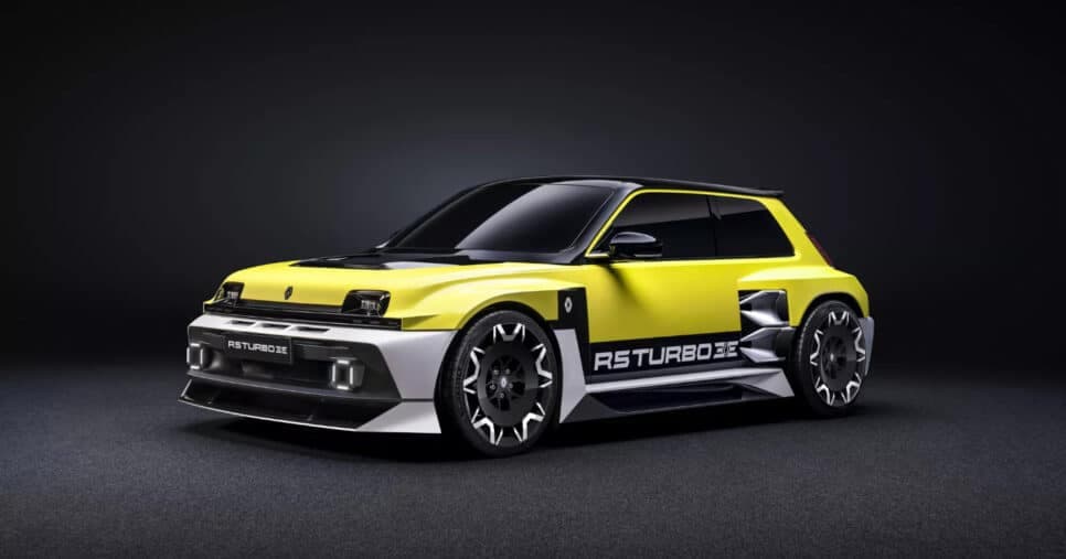 Renault 5 Turbo 3E (Foto: Divulgação/Renault) Renault 5 Turbo 3E (Foto: Divulgação/Renault)