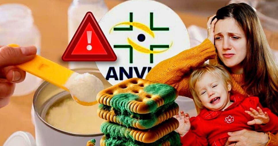 De biscoito com fungo a risco no leite: Retirada às pressas de nº1 das mães e alerta da ANVISA