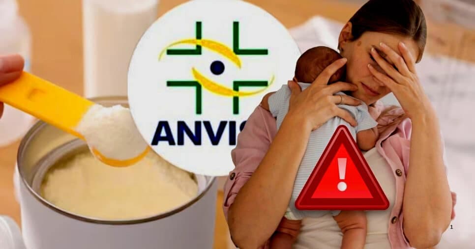 Atenção pais: Comunicado da ANVISA paralisa país com alerta máximo que atinge leite em pó nº1