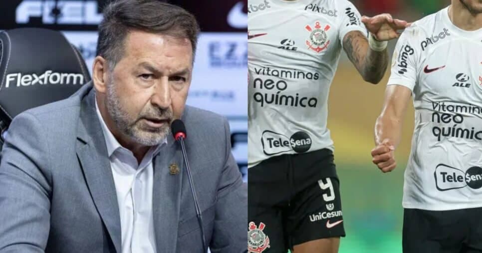 Ramón Díaz bate martelo e Augusto Melo autoriza a expulsão de 2 craques do Corinthians em 2024
