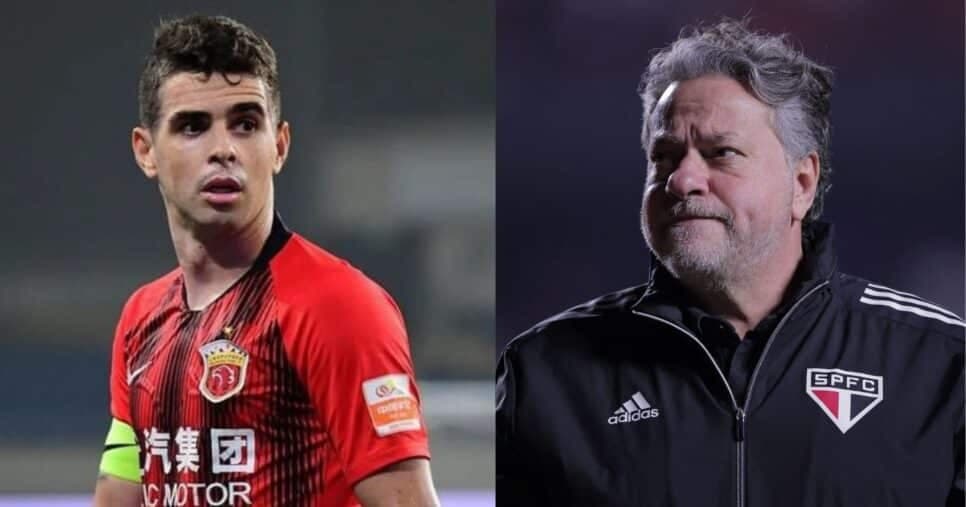 R$ 24M: Casares bate martelo sobre contratação de Oscar no São Paulo em 2025 e revela: “Está tudo certo”