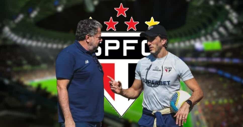 Casares passa por cima de Zubeldía e autoriza a expulsão de 2 craques do São Paulo em 2024