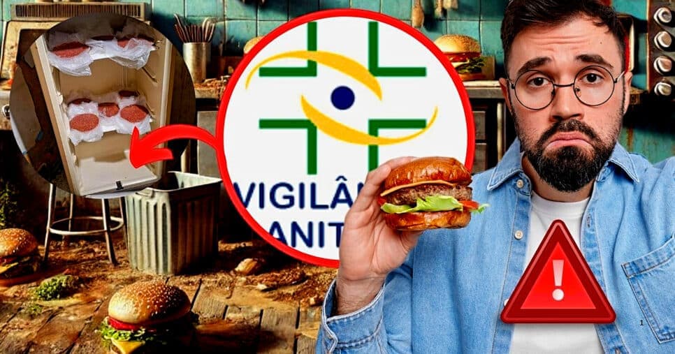 Equipamentos enferrujados e grave risco de contaminação: Vigilância Sanitária interdita hamburgueria n°1 por nojeira