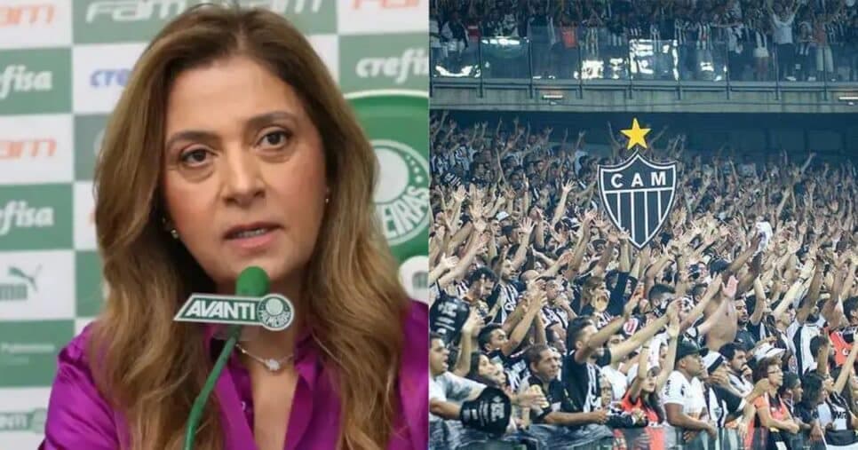 R$122M: Leila Pereira dá chapéu no Atlético-MG para ter craque do Barcelona no Palmeiras em 2025