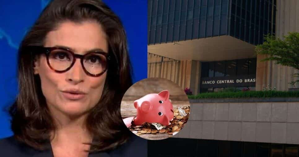 "Unânime": Renata paralisa o JN com nova lei do Banco Central que afeta saldo da poupança no fim de 2024