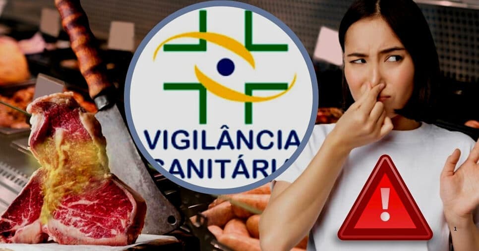 300 kg de carne no lixo e risco de contaminação: Vigilância Sanitária interdita açougue nº1 por risco