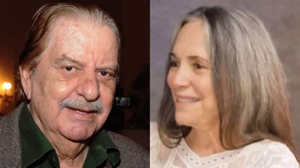 Do além, Hugo Carvana traz mensagem de arrepiar à Regina Duarte (Foto: Reprodução/ Internet/ Montagem) Do além, Hugo Carvana traz mensagem de arrepiar à Regina Duarte (Foto: Reprodução/ Internet/ Montagem)
