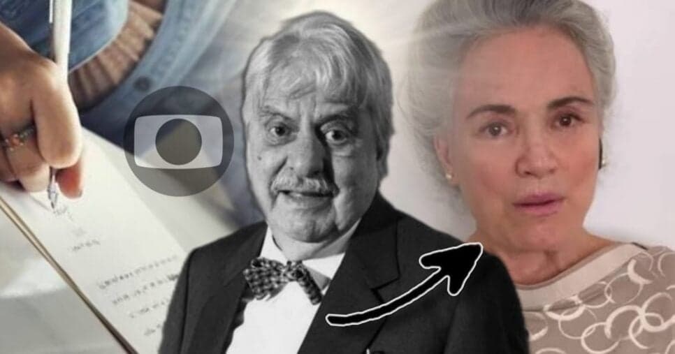 Carta psicografada de Hugo Carvana, da Globo, é divulgada em canal e traz mensagem de arrepiar à Regina Duarte