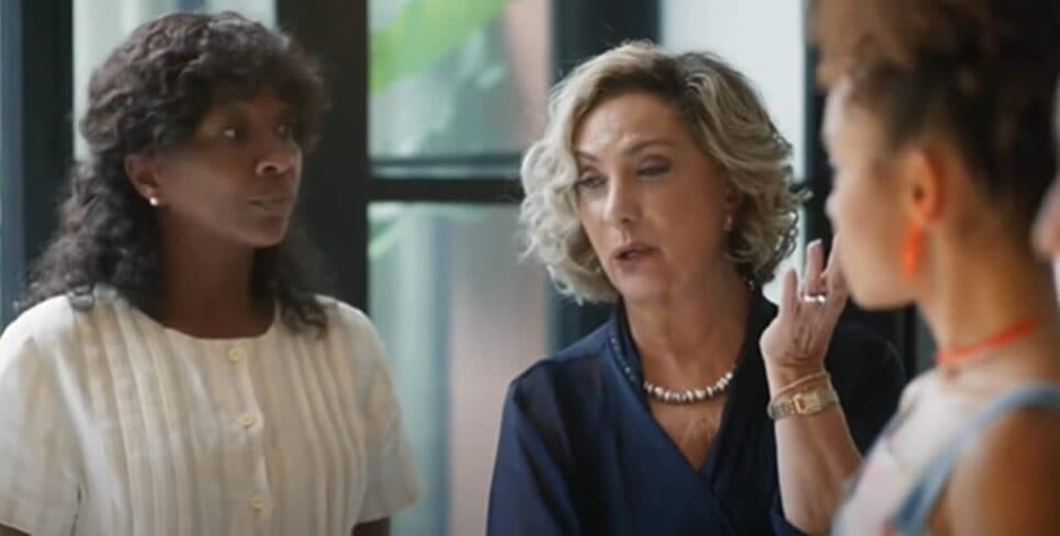 Marlete, Berta e Evelyn (Foto: Reprodução/ TV Globo) Marlete, Berta e Evelyn (Foto: Reprodução/ TV Globo)