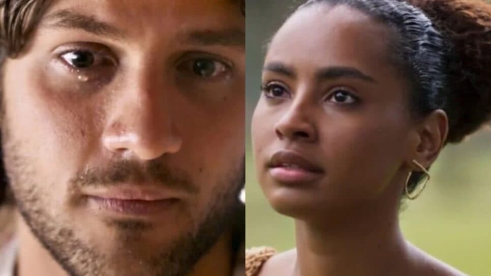 Hacker acreditará estar vendo coisas ao avistar vulto da ex (Foto: Reprodução/ TV Globo) Hacker acreditará estar vendo coisas ao avistar vulto da ex (Foto: Reprodução/ TV Globo)