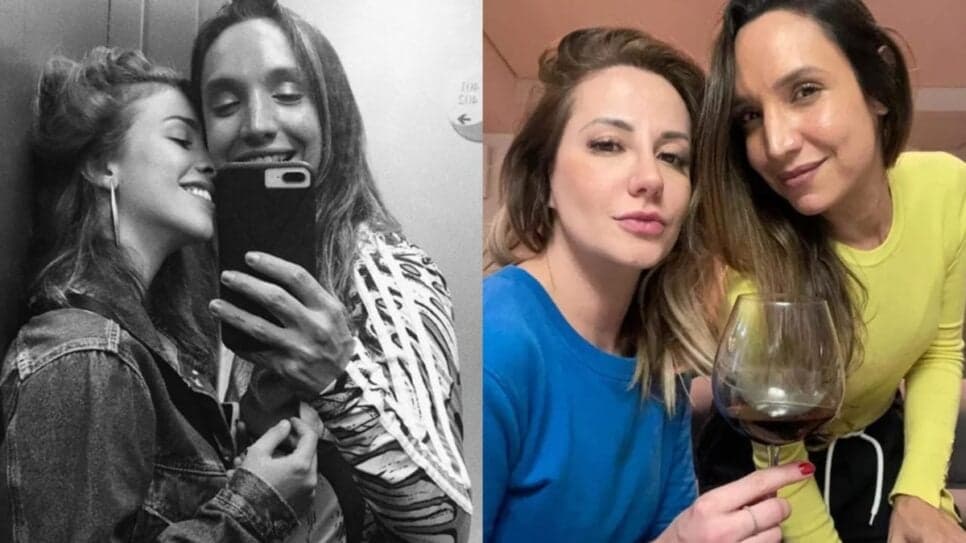 Estrela Maria Maya assumiu bissexualidade com atriz Laryssa Ayres (esquerda) e hoje vive romance com Amanda Labrego (direita) - Fotos: Reprodução/ Instagram/ Montagem TV Foco) Estrela Maria Maya assumiu bissexualidade com atriz Laryssa Ayres (esquerda) e hoje vive romance com Amanda Labrego (direita) - Fotos: Reprodução/ Instagram/ Montagem TV Foco)