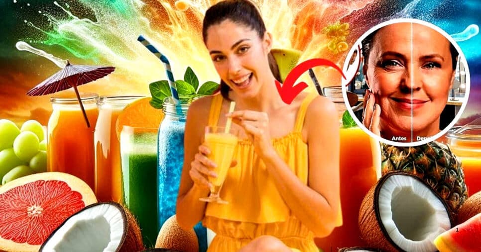 Fonte inesgotável de colágeno: 3 sucos detox que afastam as 45+ do medo das rugas