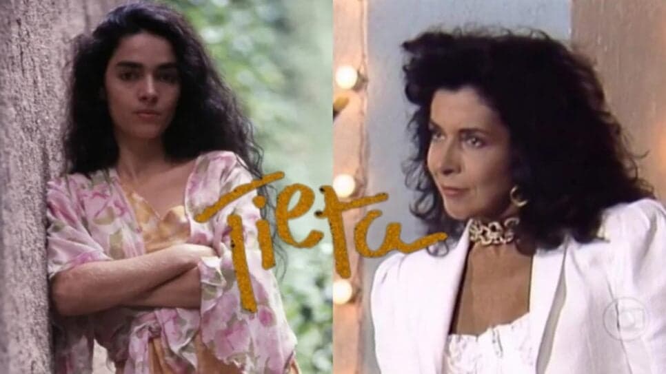 Claudia Ohana e Betty Faria como Tieta (Fotos: Reprodução/ Divulgação, TV Globo/ Montagem TV Foco) Claudia Ohana e Betty Faria como Tieta (Fotos: Reprodução/ Divulgação, TV Globo/ Montagem TV Foco)