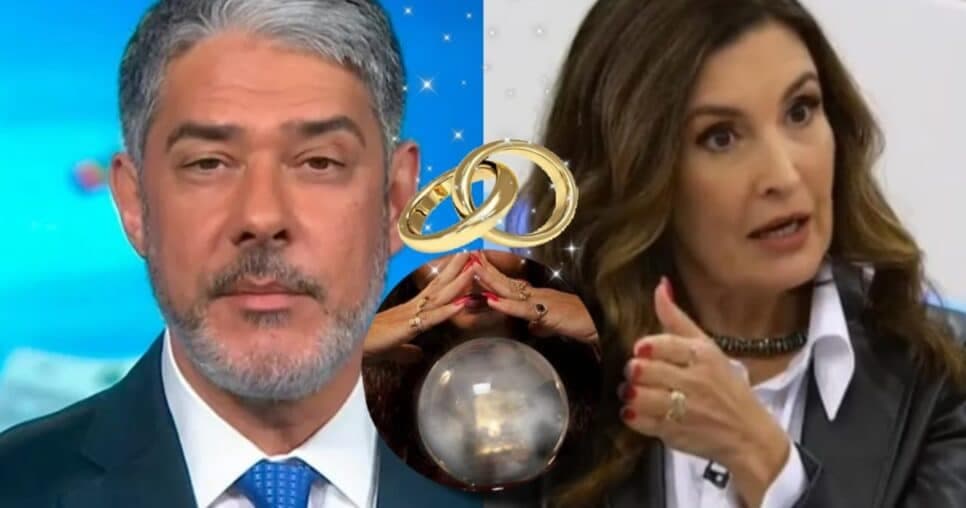 "Está perto": Volta do casamento de Bonner e Fátima Bernardes é prevista por vidente famosa em 2024