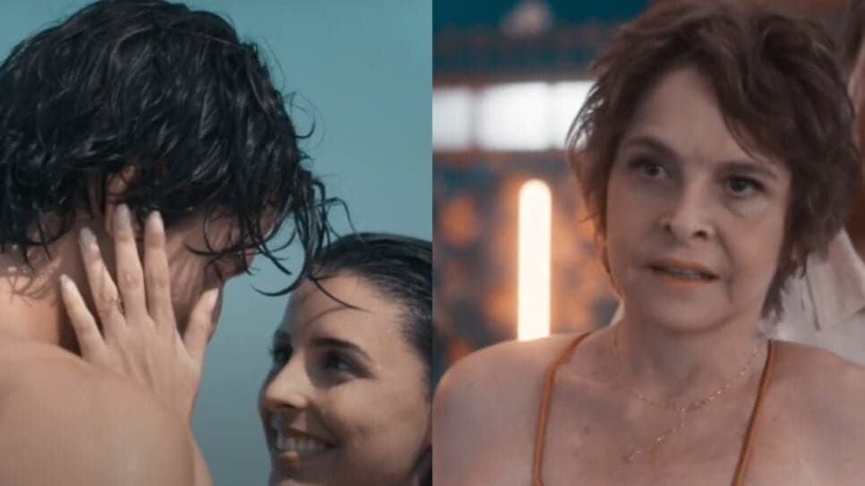 Ex rica e na falência relembra passado de romance com pobretão em flashback (Fotos: Reprodução/ Globoplay/ Montagem TV Foco) Ex rica e na falência relembra passado de romance com pobretão em flashback (Fotos: Reprodução/ Globoplay/ Montagem TV Foco)