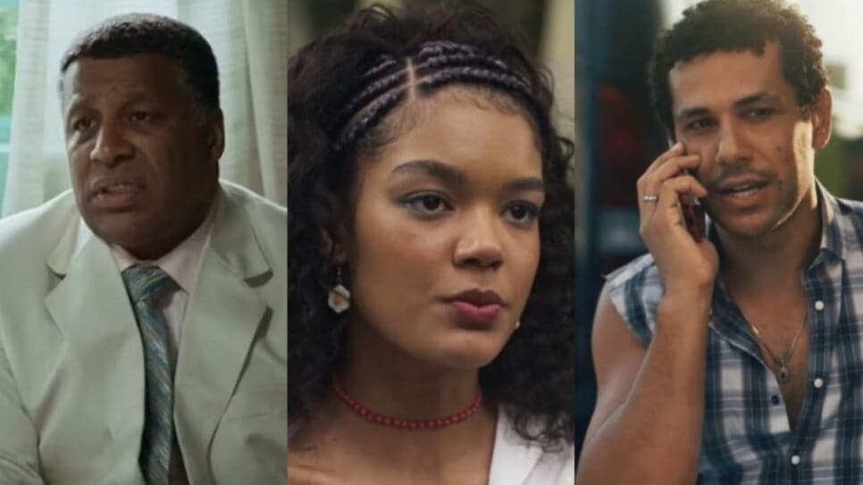 Edson, Tati e Chico em 3 bombas em Volta Por Cima (Fotos: Reprodução/ Globo/ Montagem TV Foco) Edson, Tati e Chico em 3 bombas em Volta Por Cima (Fotos: Reprodução/ Globo/ Montagem TV Foco)