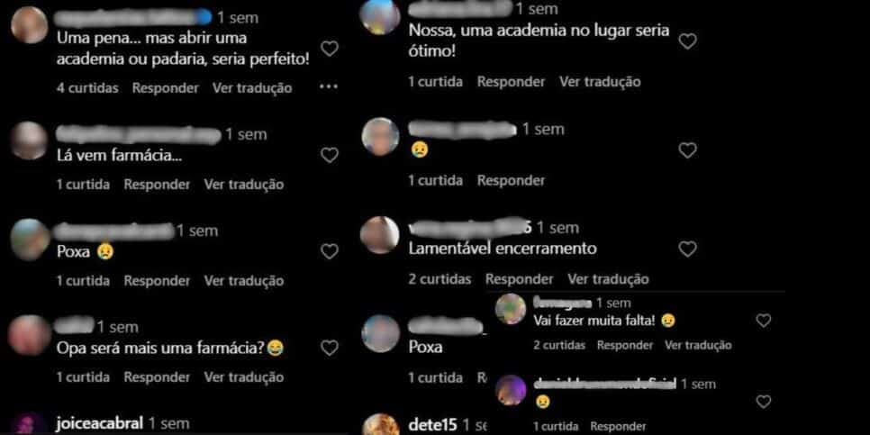 Comentários dos consumidores sobre os fechamentos das unidades da Americanas (Foto Reprodução/Montagem/Lennita/Tv Foco/Instagram) Comentários dos consumidores sobre os fechamentos das unidades da Americanas (Foto Reprodução/Montagem/Lennita/Tv Foco/Instagram)