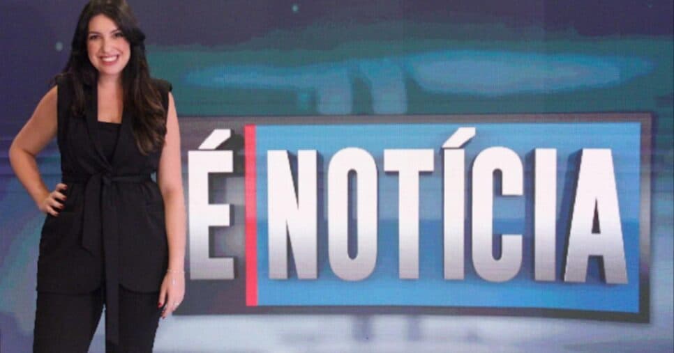 Beatriz Bulla é a nova apresentadora do ‘É Notícia’ na RedeTV!