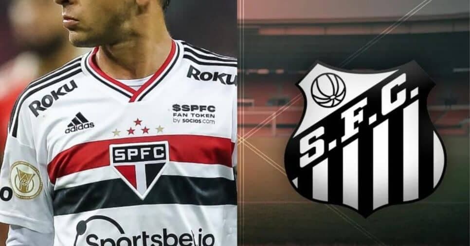 Dupla de Pituca: Craque de R$ 9M do São Paulo diz SIM para jogar no Santos de Pedro Caixinha em 2025