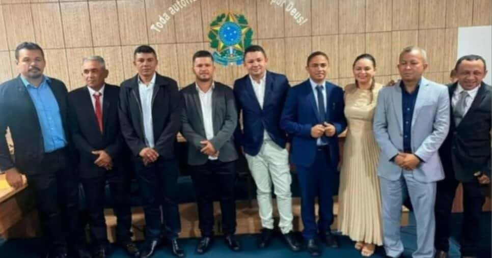 Os vereadores do Município de Goiatins, norte do Estado do Tocantins (Foto: Divulgação) Os vereadores do Município de Goiatins, norte do Estado do Tocantins (Foto: Divulgação)